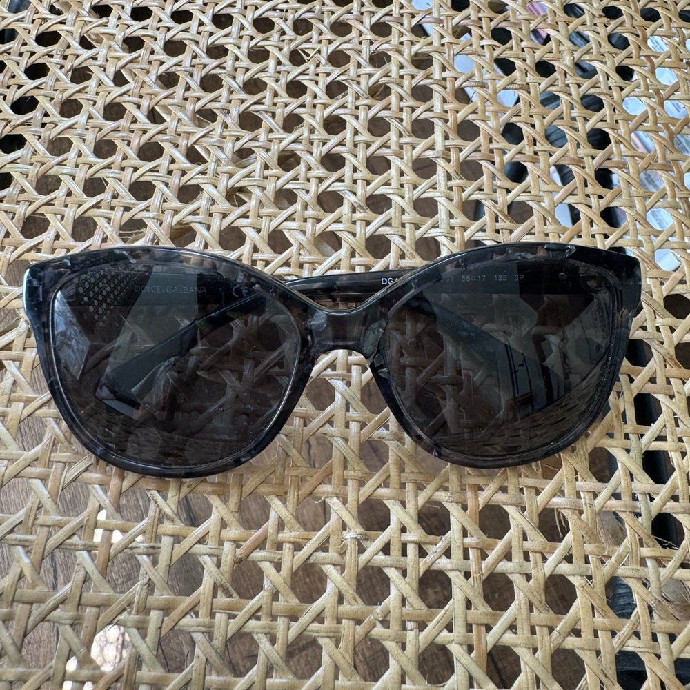 Dolce & Gabbana Y2K Navy Tortoise Sunglasses